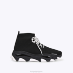 Kurt Geiger 男性 ロンドンレティニットレース D60X6610 黒、白 |履物