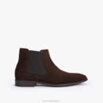 Kurt Geiger 男性 ロンドン・フレデリック D60X6648 茶色 |履物