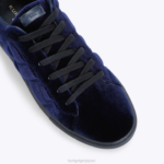 Kurt Geiger 男性 ロンドン・レイニーのベルベットキルト D60X6607 海軍 |履物 - Image 4