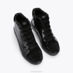 Kurt Geiger 男性 ロンドン・レイニー・イール・ハイトップ D60X6605 黒 |履物 - Image 3