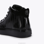 Kurt Geiger 男性 ロンドン・レイニー・イール・ハイトップ D60X6605 黒 |履物 - Image 4