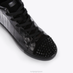 Kurt Geiger 男性 ロンドン・レイニー・イール・ハイトップ D60X6605 黒 |履物 - Image 5