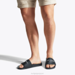 Kurt Geiger 男性 ロンドンkglプールスライダー D60X6493 黒 |履物 - Image 2