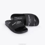 Kurt Geiger 男性 ロンドンkglプールスライダー D60X6493 黒 |履物 - Image 5